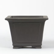 Vaso Cermica Bonsai - Quadrado -  C.19 x A.14 cm